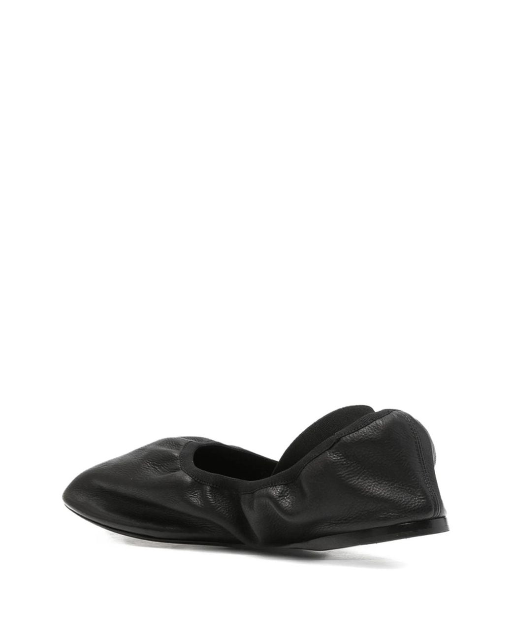Versace Black Flats