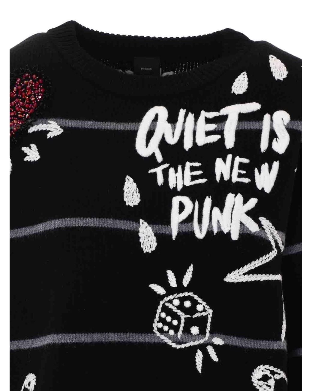 Pinko Black Nuova Andros Sweater