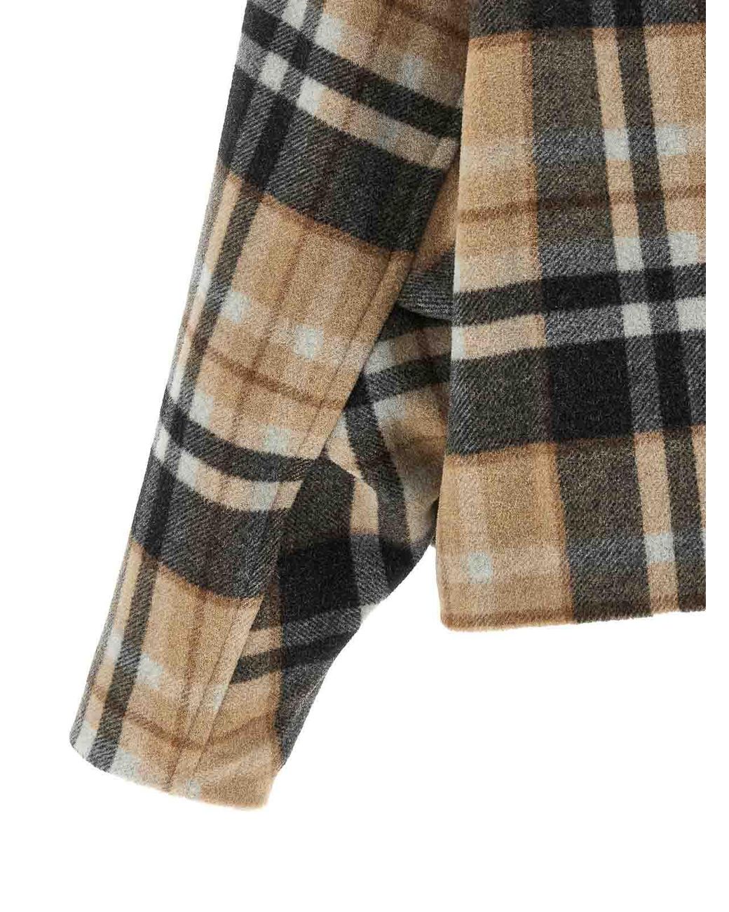 Pinko Multicolor Caban Check