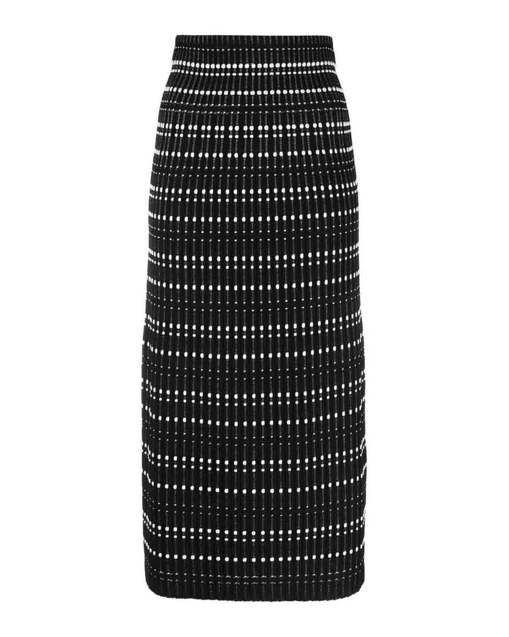 McQueen Black Midi Skirts