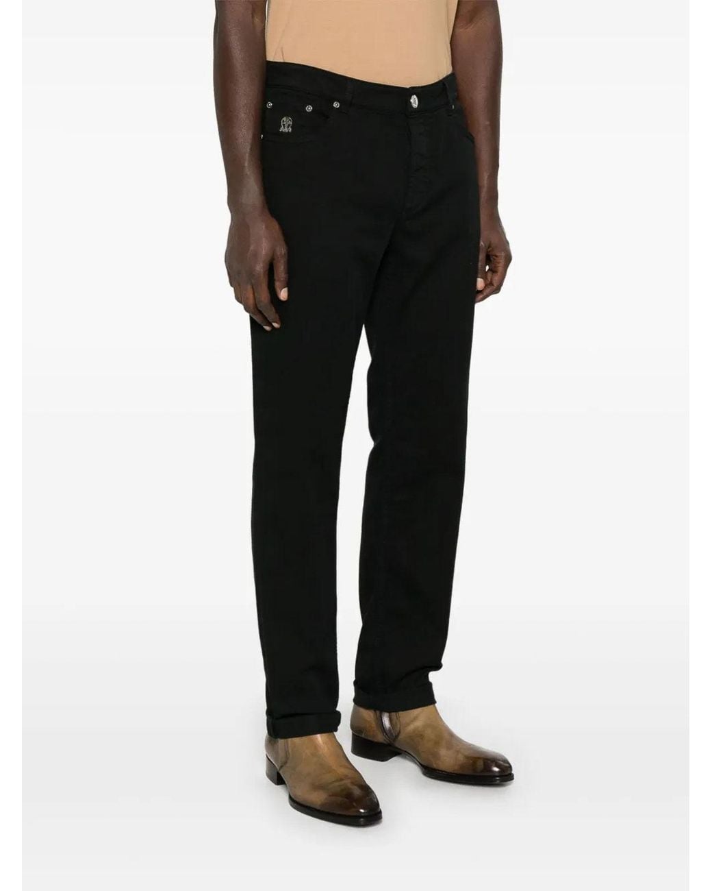 Brunello Cucinelli Black Jeans