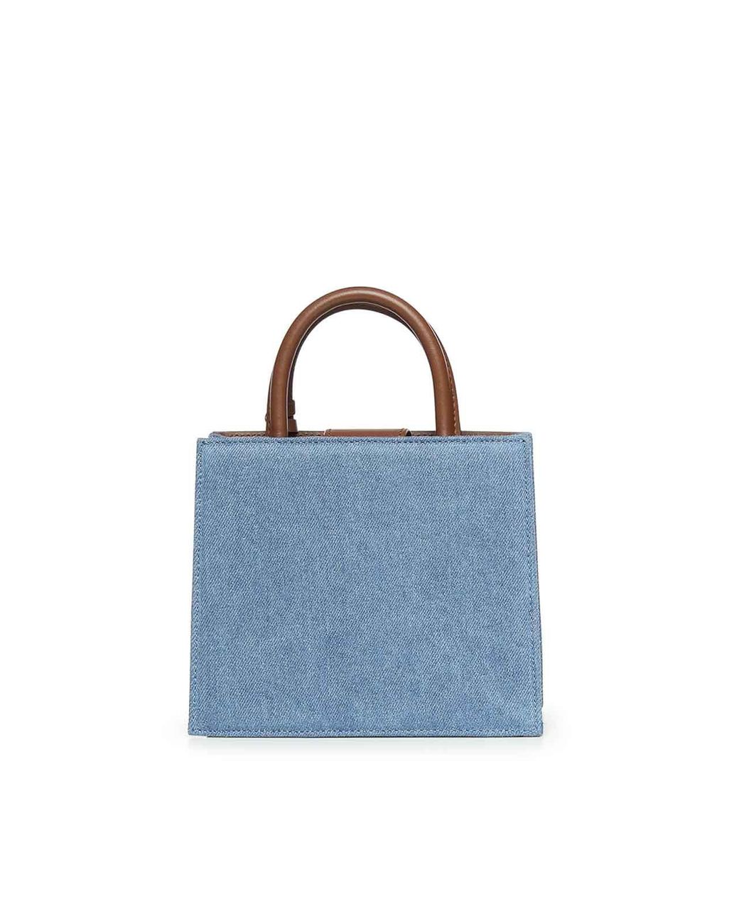 Mc2 Saint Barth Blue Mini Shopper Bag