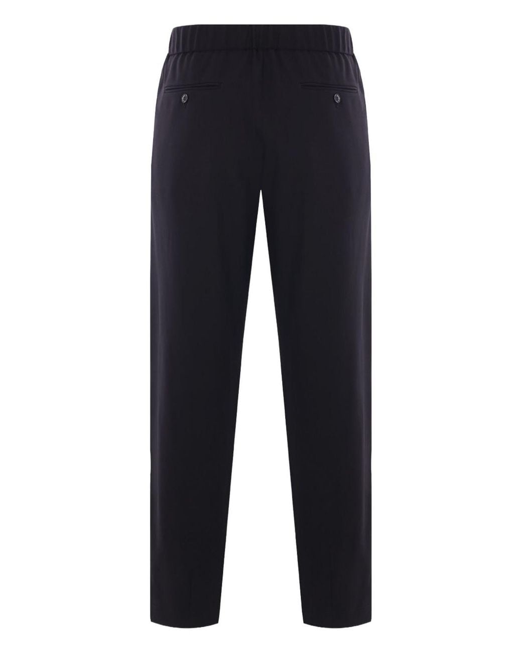 Giorgio Armani Blue Pants With Elastic Waist for men