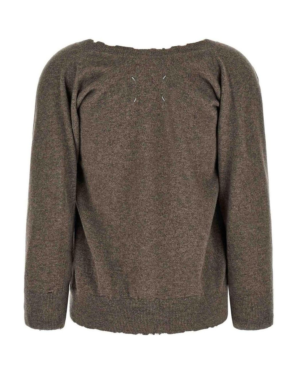 Maison Margiela Green Lived-In Jersey