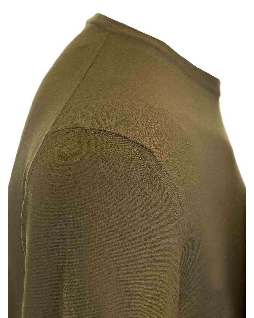 Mauro Ottaviani Green Crewneck Sweater for men