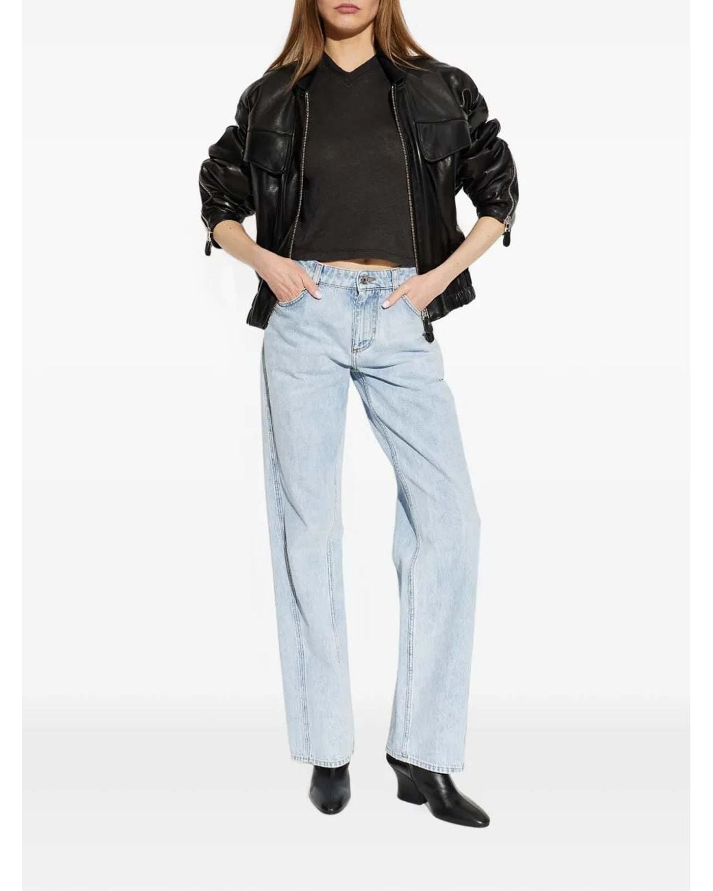 IRO Black Dunea Jacket