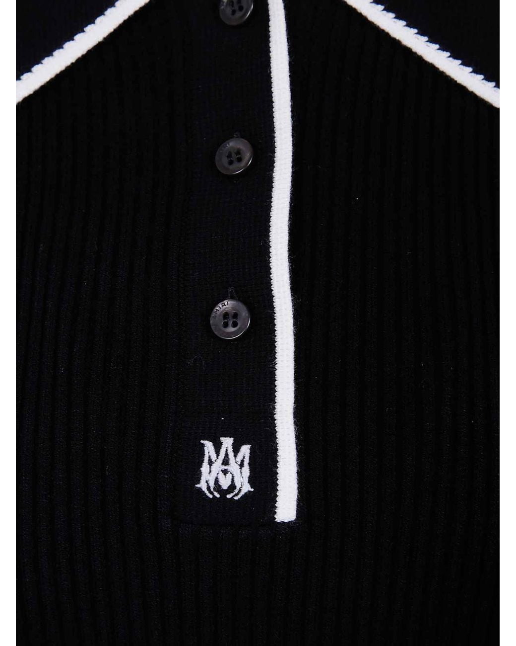Amiri Blue Ma Polo Shirt