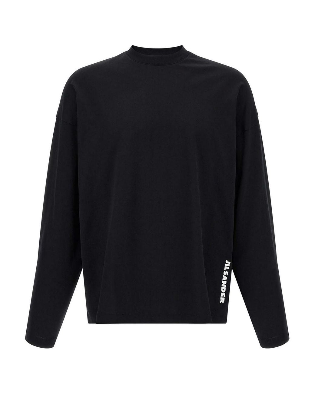 Jil Sander Blue Logo T-Shirt for men