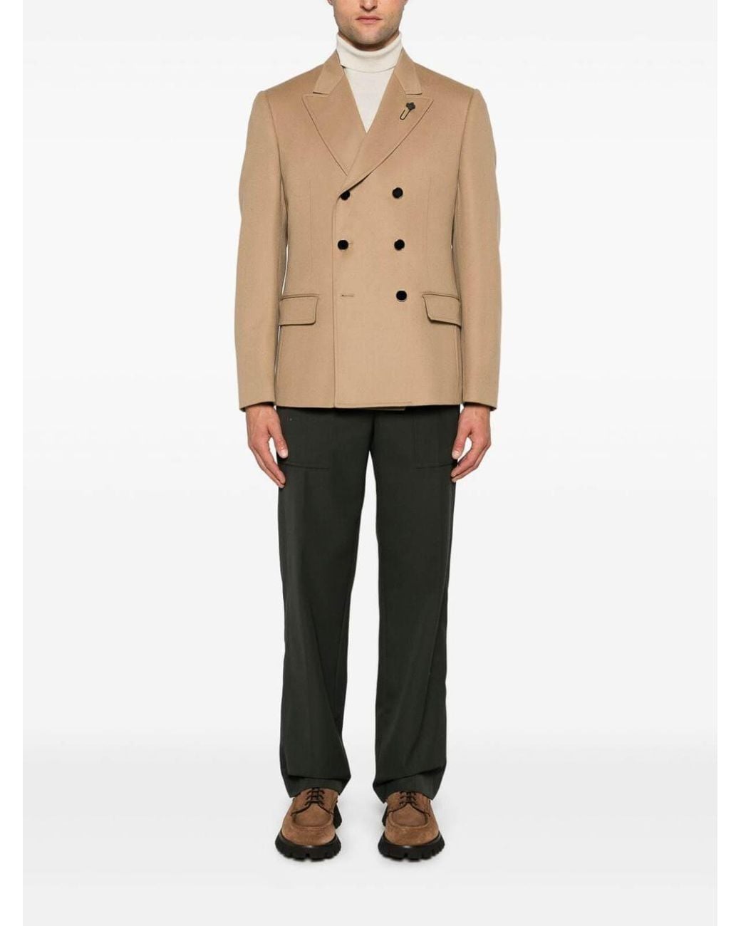 Lardini Natural Attitude Double Breasted Jacket for men