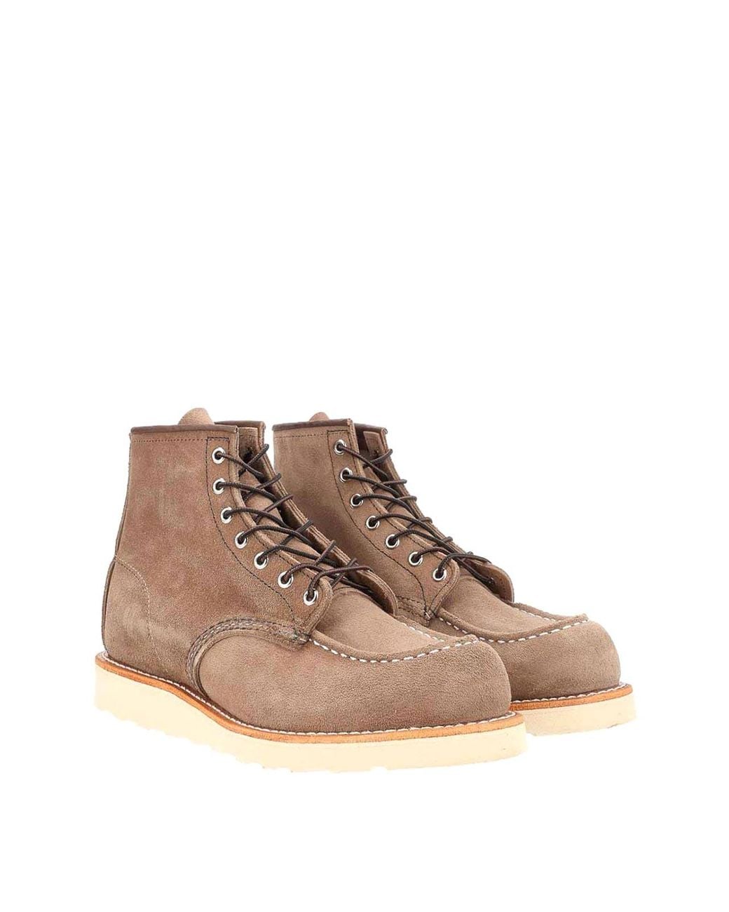 Red Wing Brown Stivale Stringato Classic Moc for men