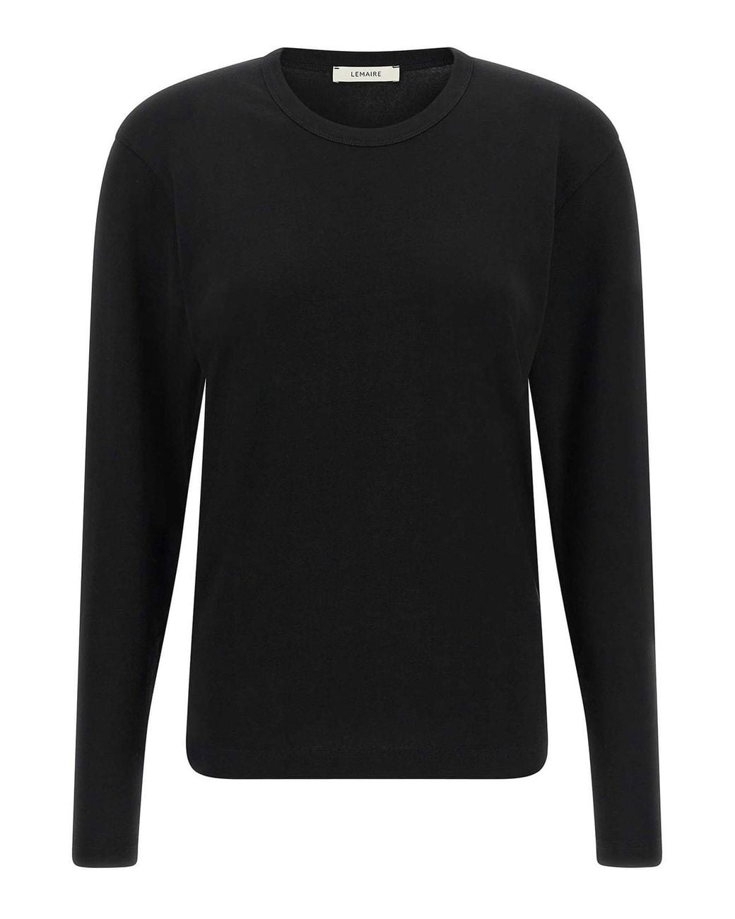 Lemaire Black Cotton Sweater