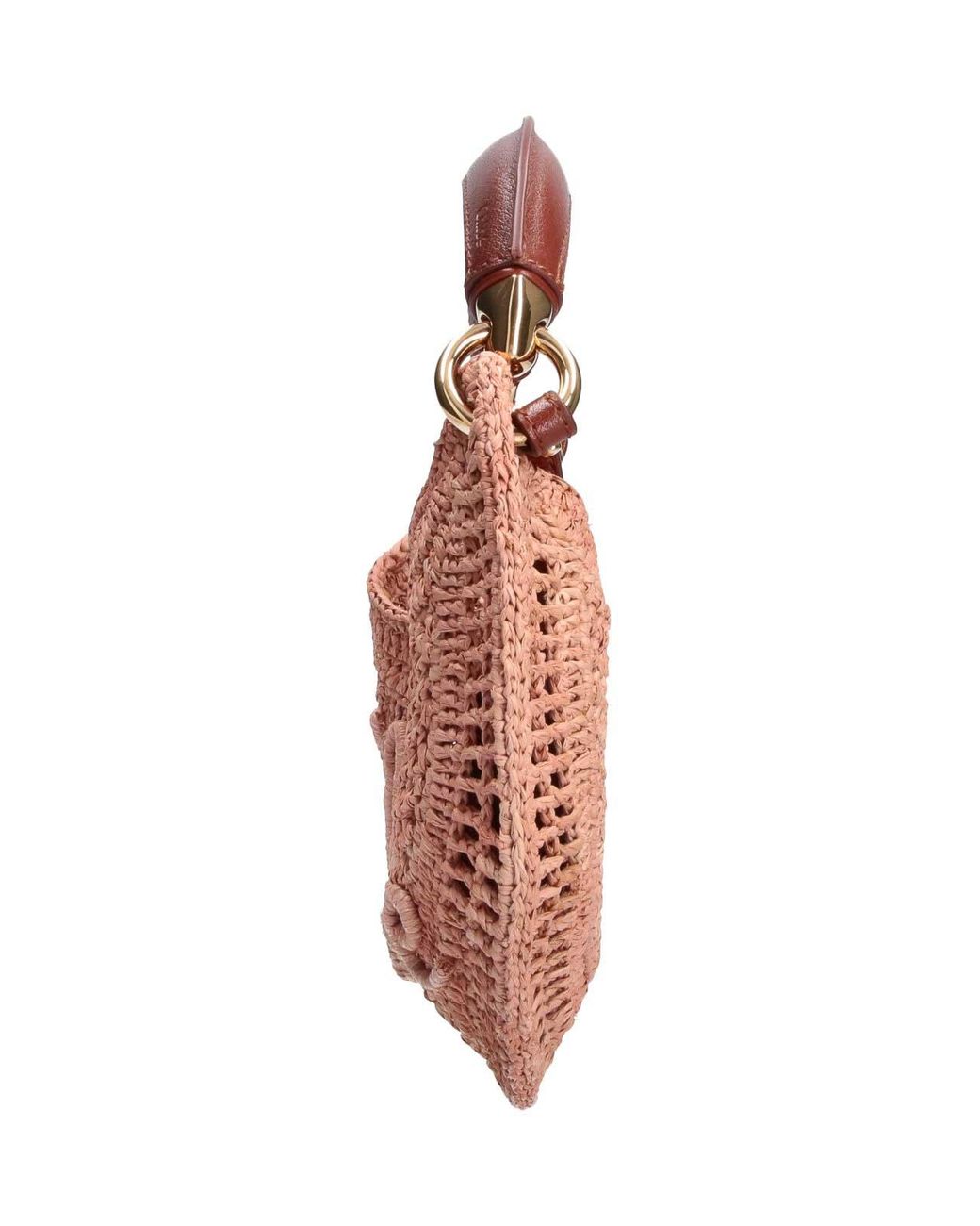 Chloé Pink Mini Summer Banana Hobo Bag
