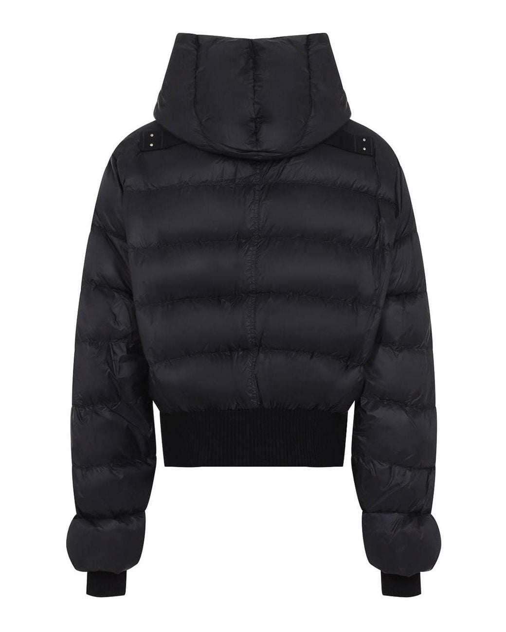 Rick Owens Black Hooded Jacket for men