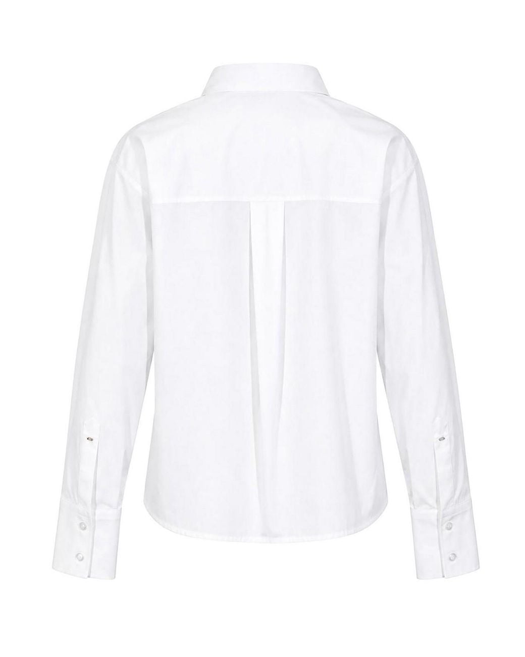 Sportmax White Boxy Spxvirgola Shirt