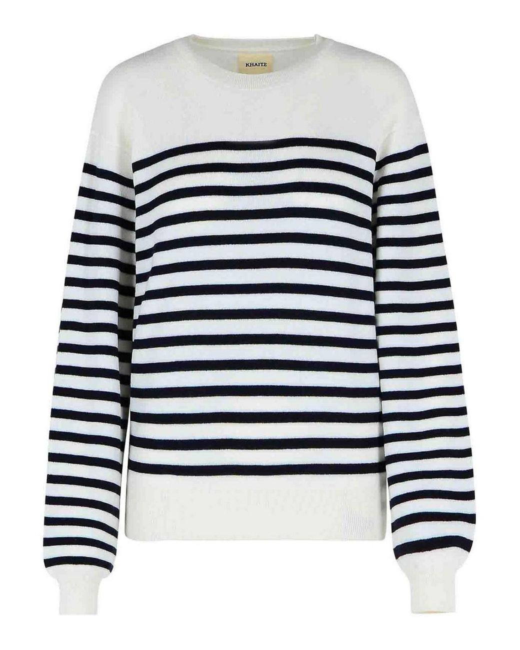 Khaite Blue Viola Cashmere Blend Sweater
