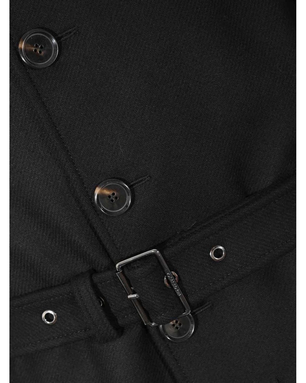 Abrigo Midi Pinko de color Black