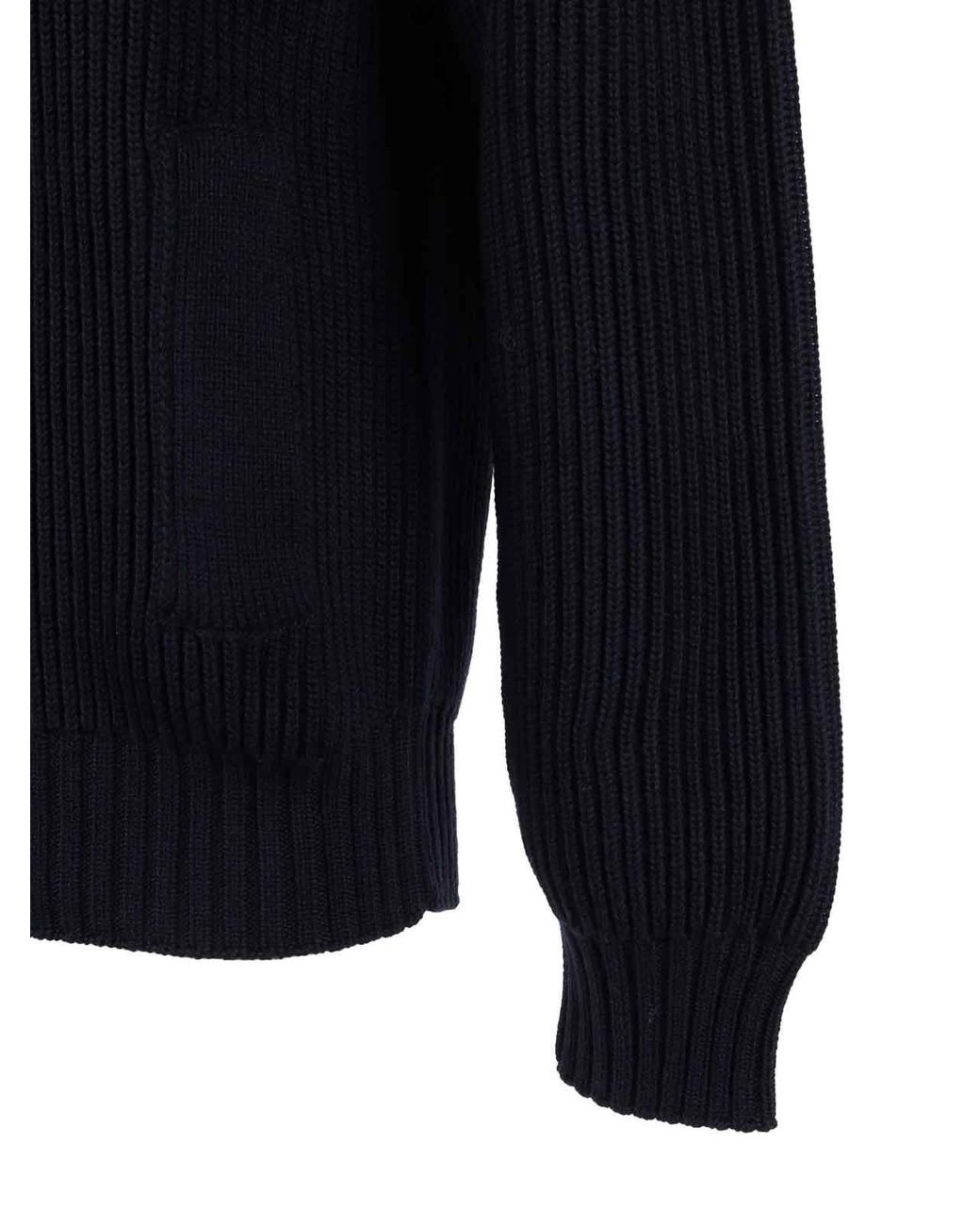 FILIPPO DE LAURENTIIS Blue Cardigan for men