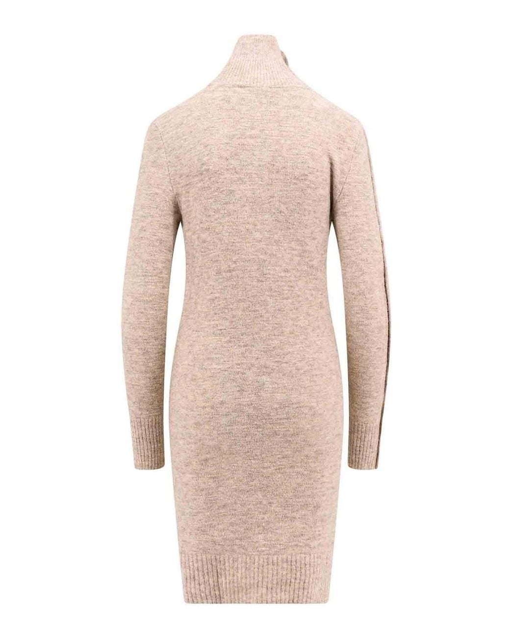 Isabel Marant Natural Mlange Knitted Dress