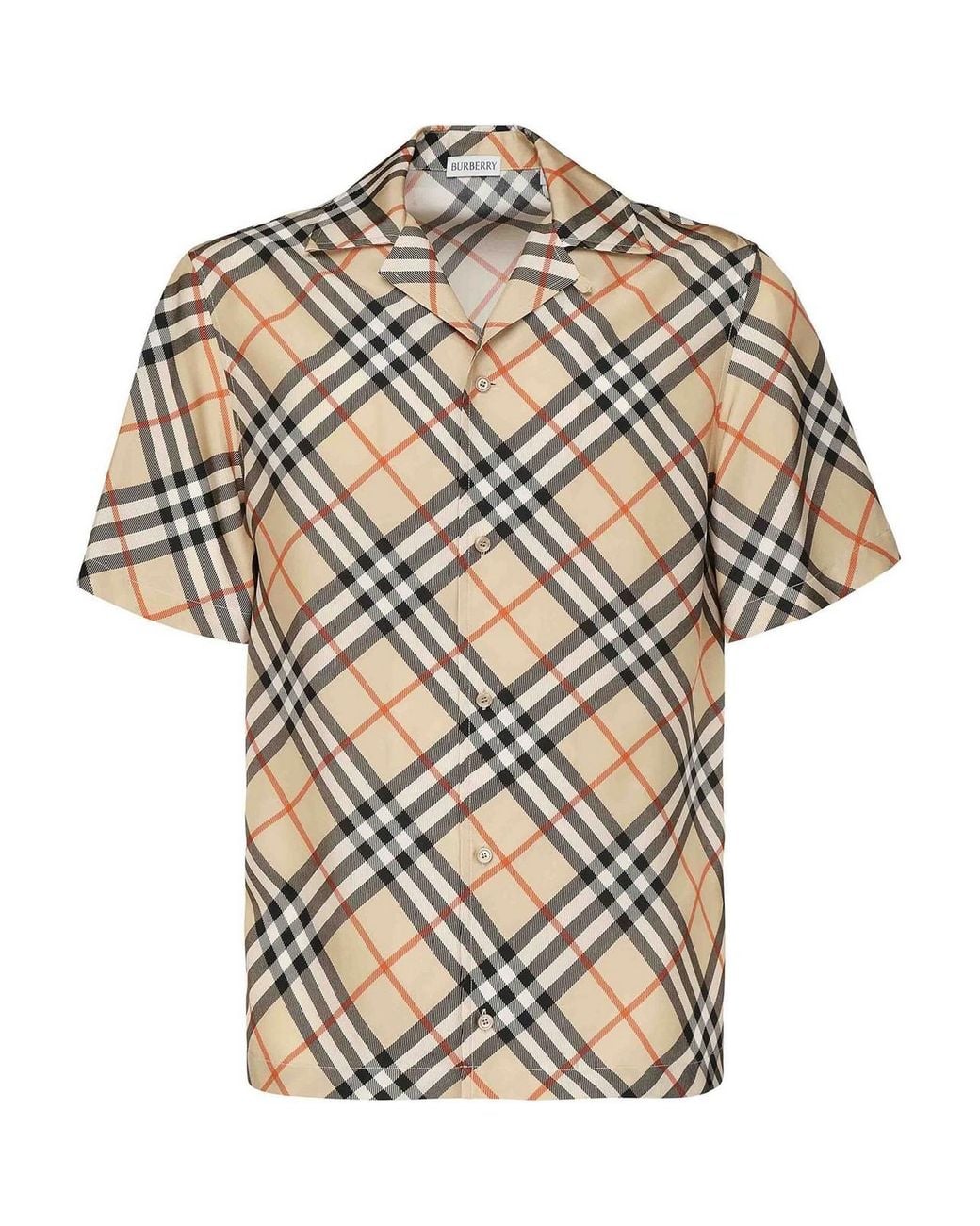 Burberry Natural Shirts for men