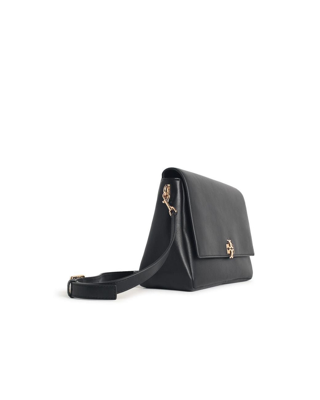 Tory Burch Gray Charlie Medium Shoulder Bag