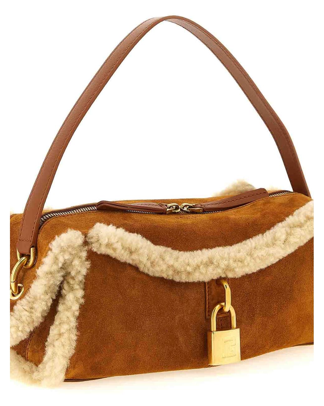 Borsa A Tracolla Piccola di Balmain in Metallic