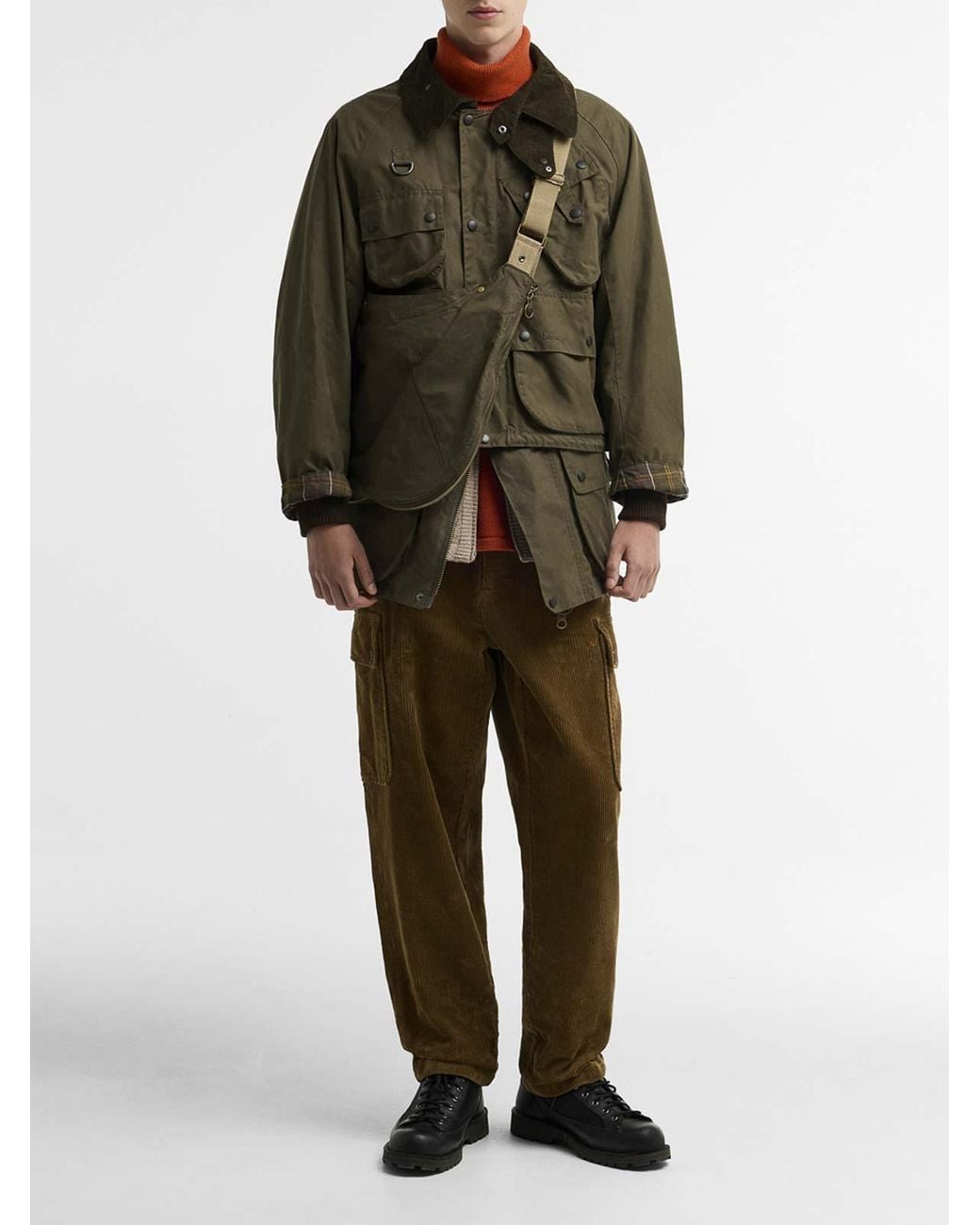 Barbour Brown X Norbit 3-In-1 Casual Jacket for men