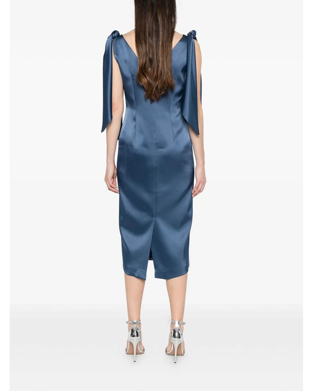 Fely Campo Blue Dress
