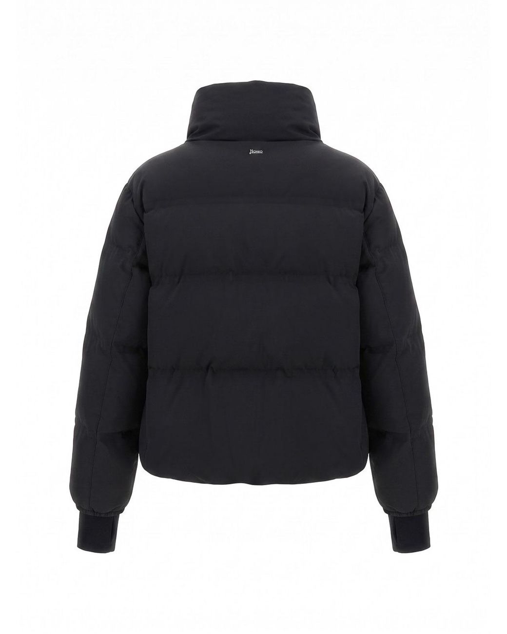 Herno Blue High-Neck Padded Jacket