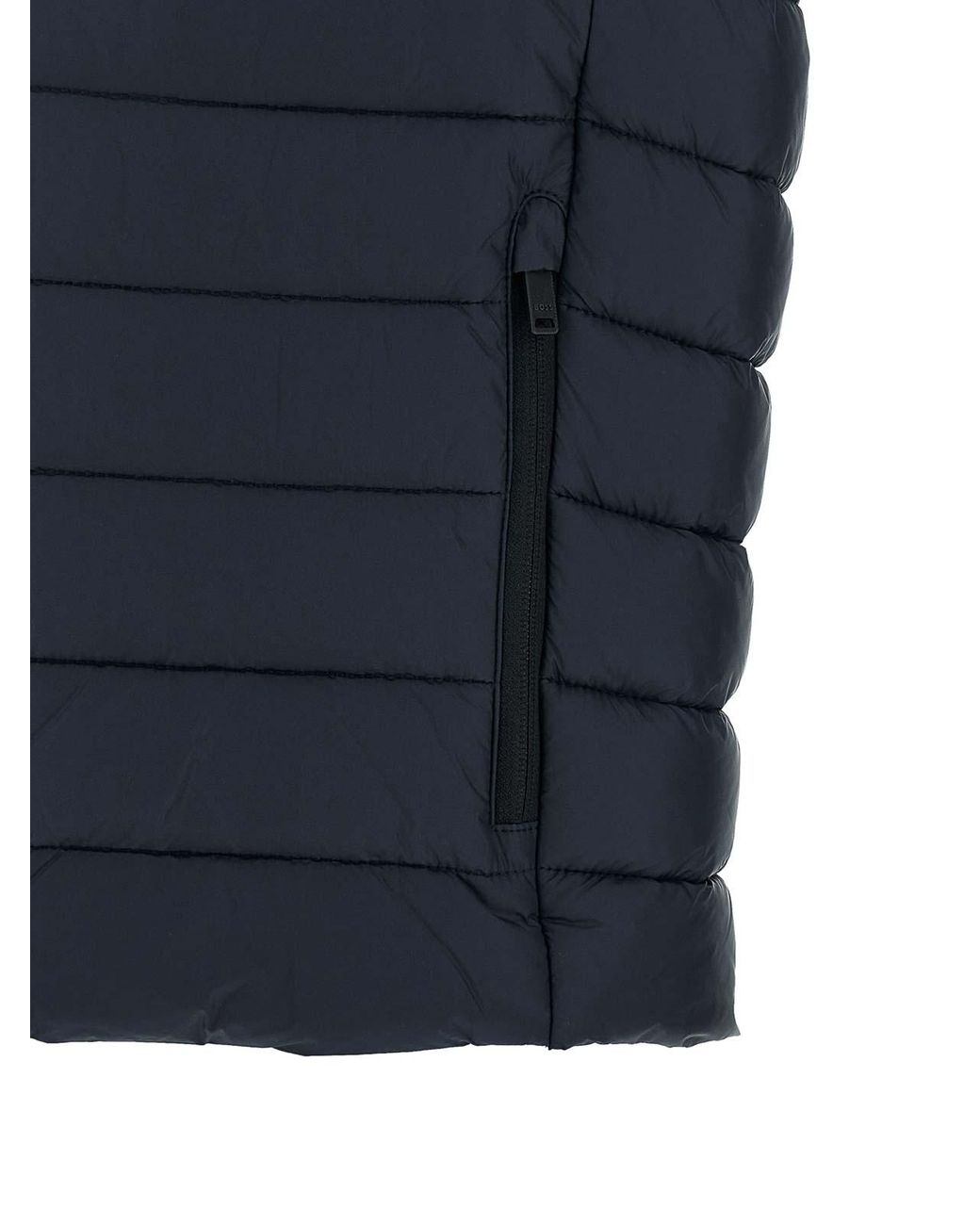 Boss Blue Padded Vest for men