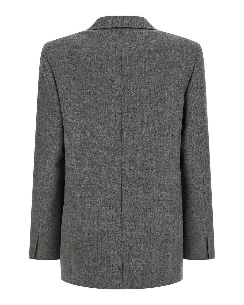 Jil Sander Gray Wool Blazer