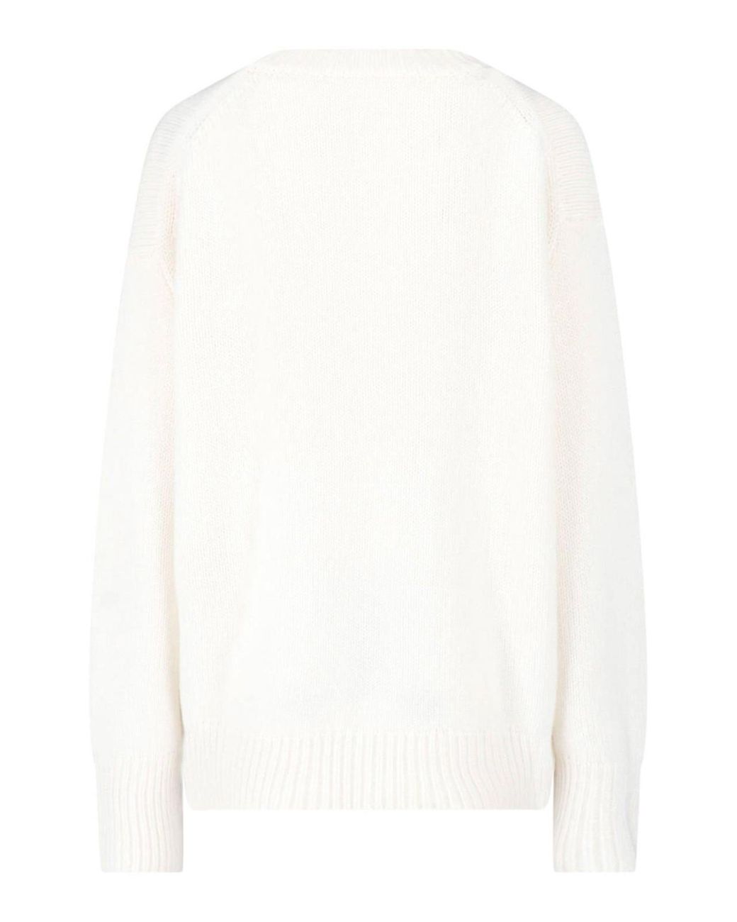 Suéter Cuello Redondo Lisa Yang de color White