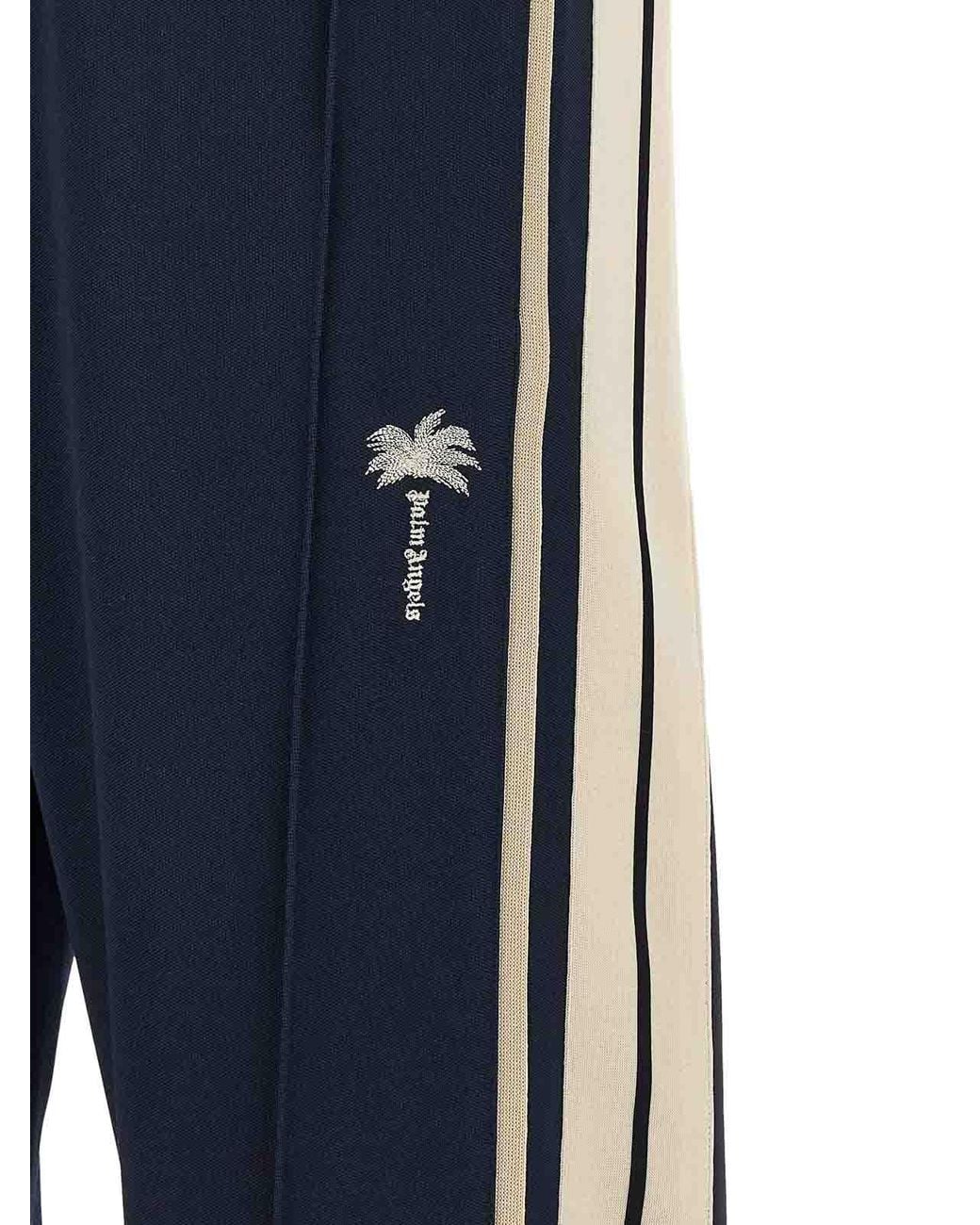 Palm Angels Blue Joggers for men
