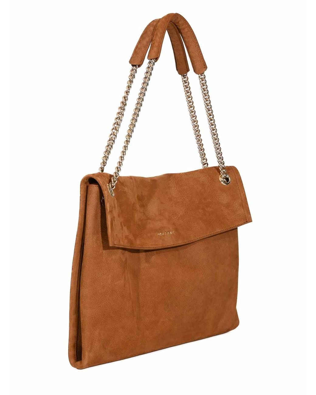 Orciani Brown Venus Nabucco Midi Shoulder Bag
