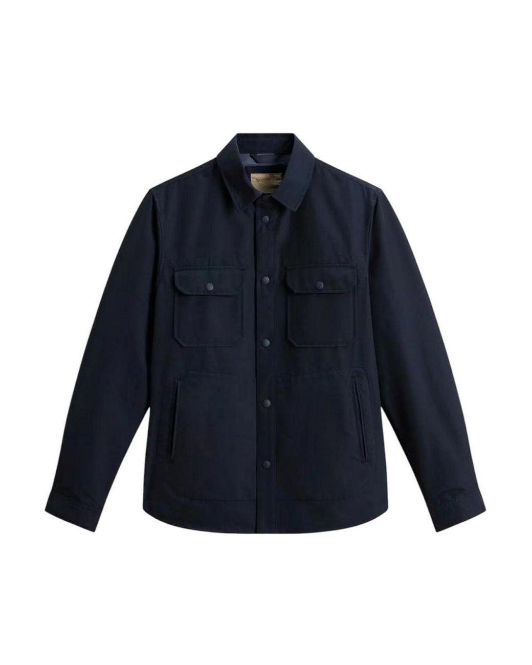 Woolrich Blue Overshirt for men