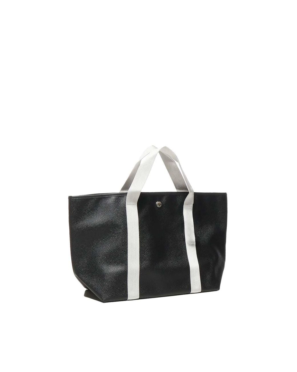 Herve Chapelier Black 615G09 Medium Tote Bag