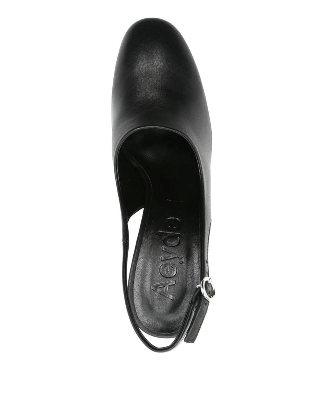Aeyde Black Jamila Nappa Leather