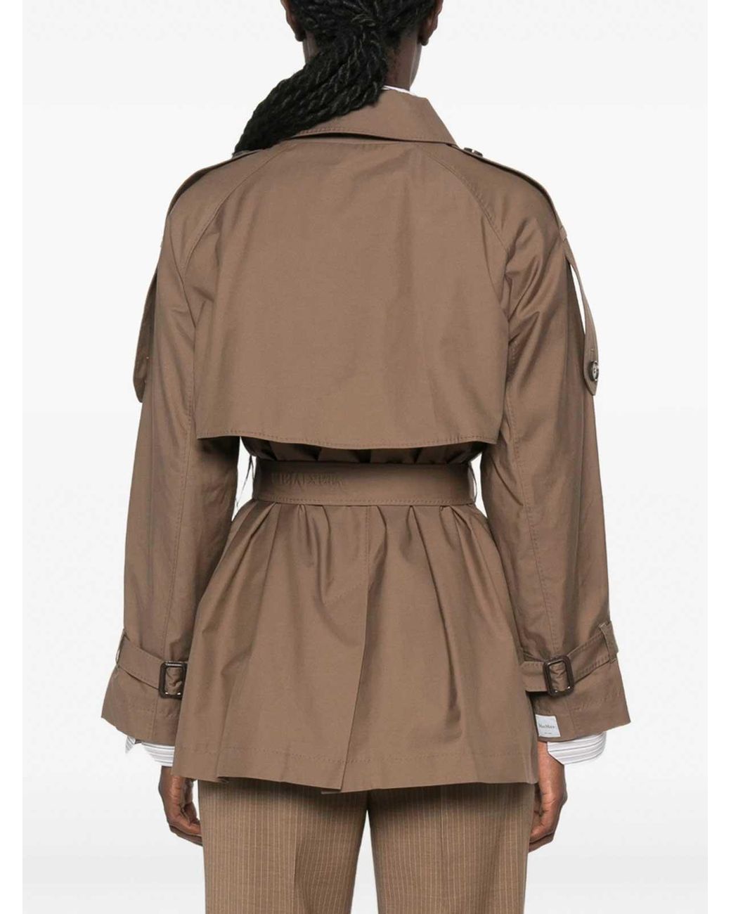 Max Mara Brown Rainwear