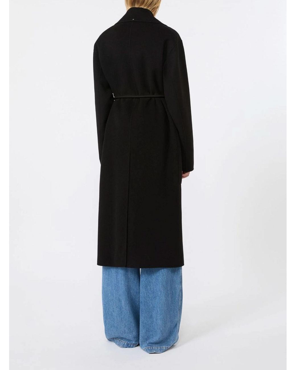 Sportmax Black Fang Coat
