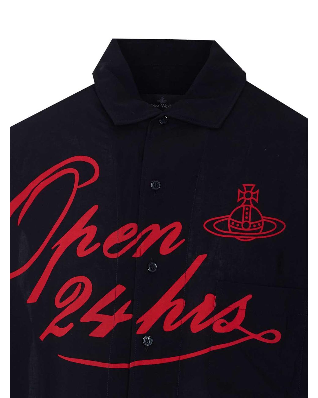 Vivienne Westwood Blue Open 24H Bowling Short for men