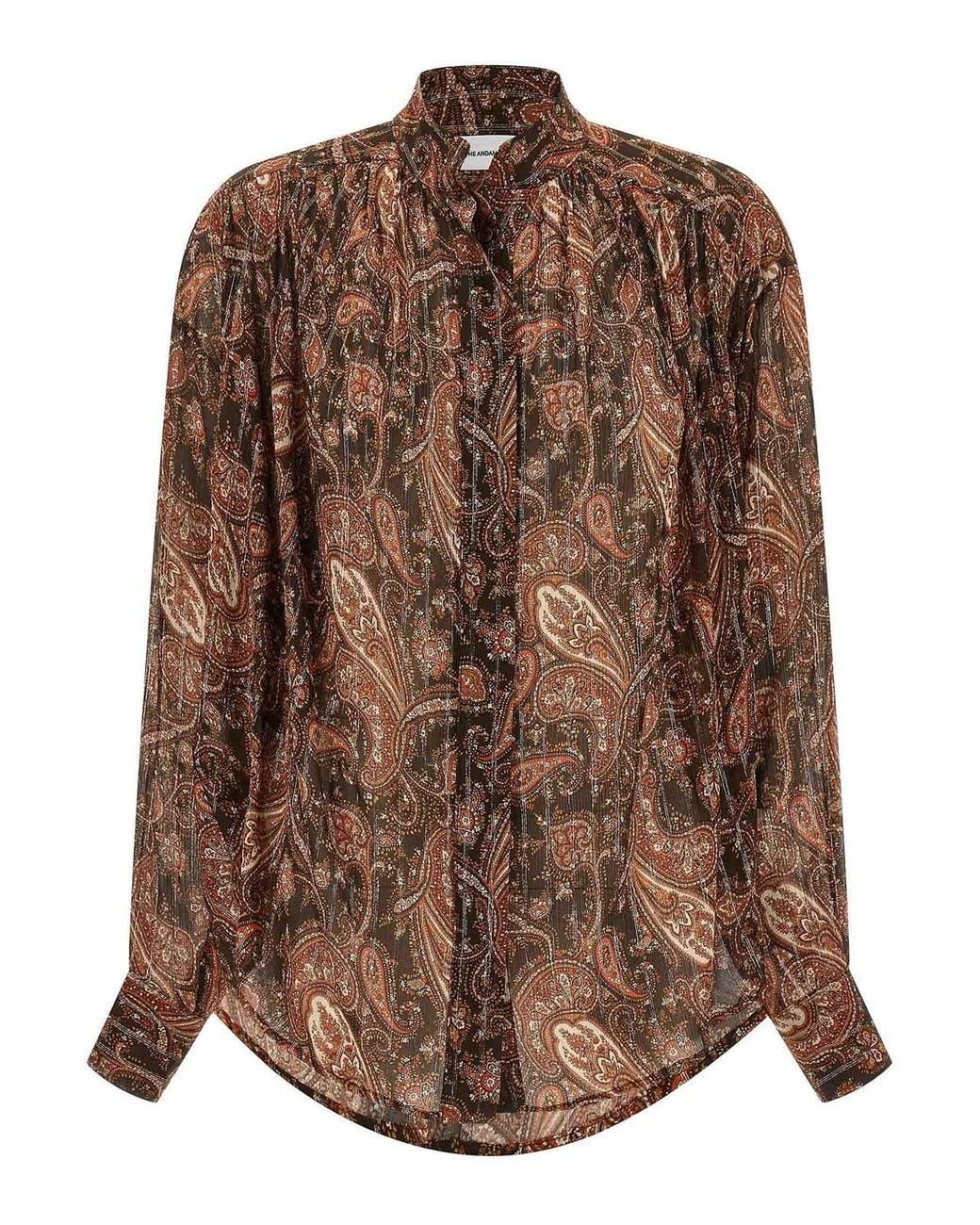 Camisa ANDAMANE de color Brown