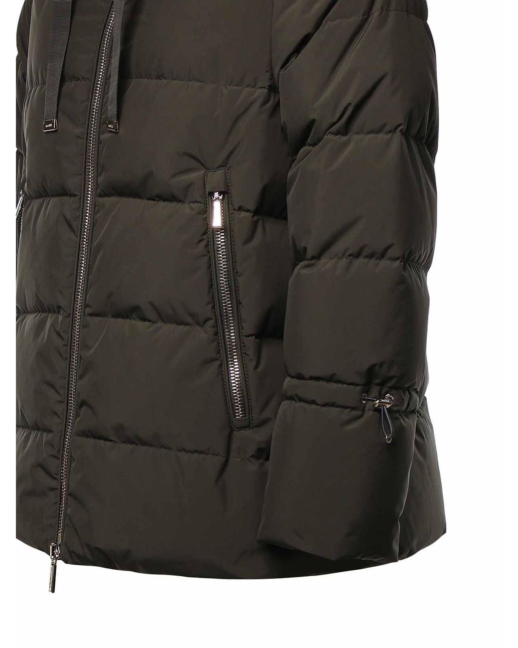 Moorer Black Gadia Padded Down Jacket