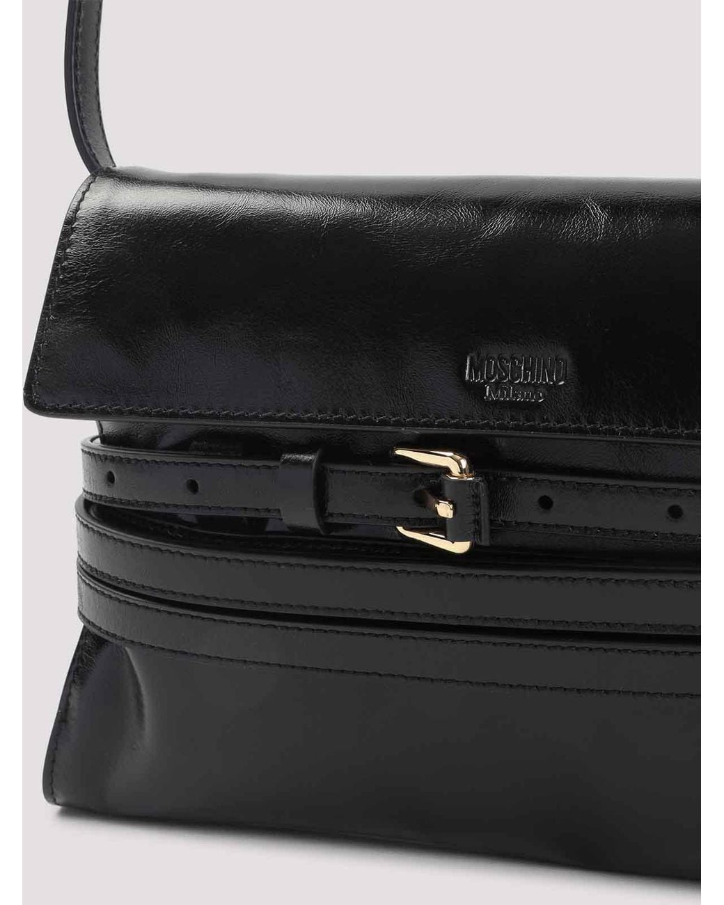 Borsa A Tracolla di Moschino in White