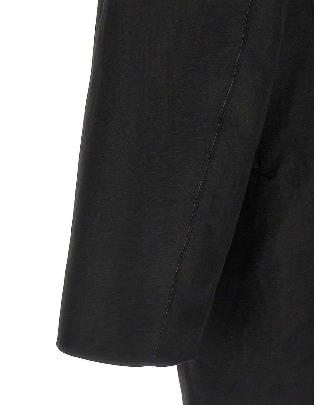 Lemaire Black Soft Db Blazer for men