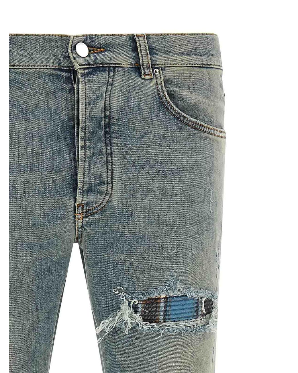 Vaqueros Pitillos Amiri de hombre de color Blue