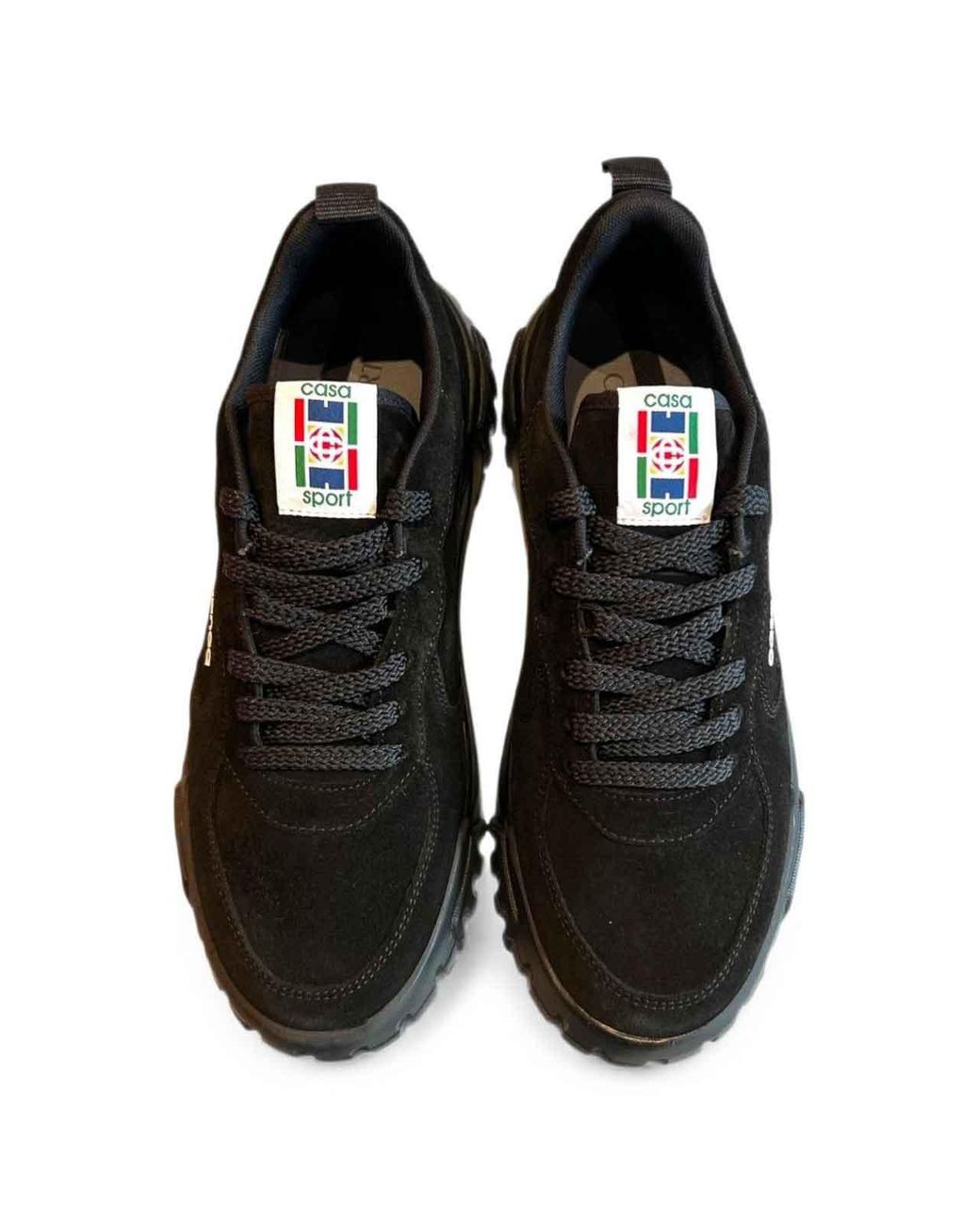 Casablanca Black Court Sneaker for men