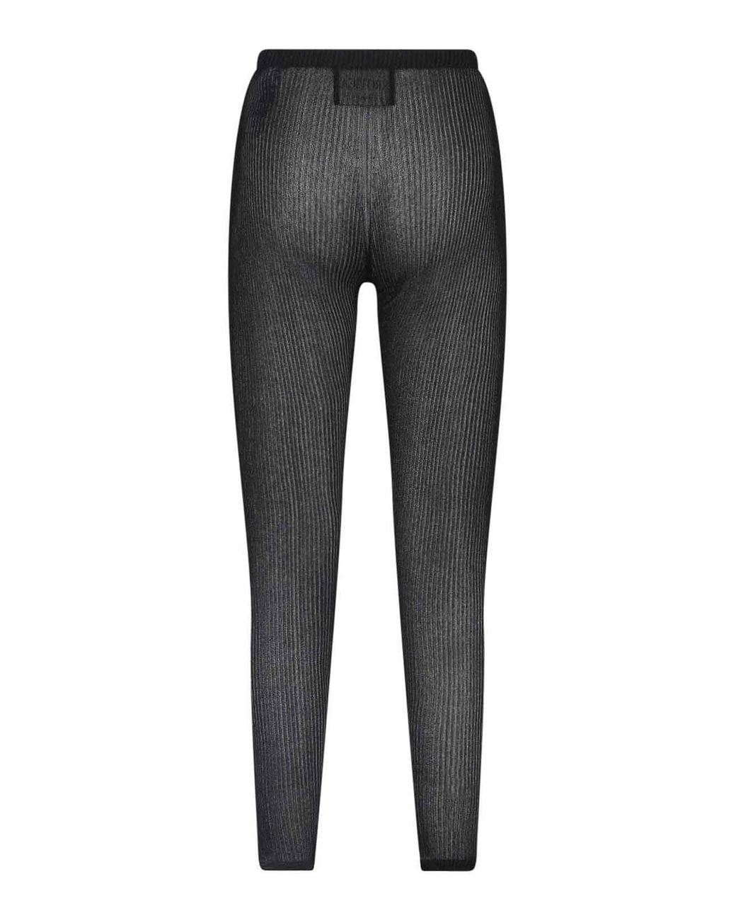 Dondup Gray Knitted Leggings