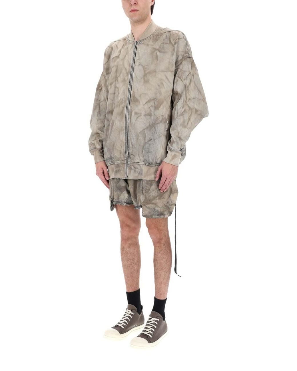 Rick Owens Natural Bomber Jumbo Flight for men