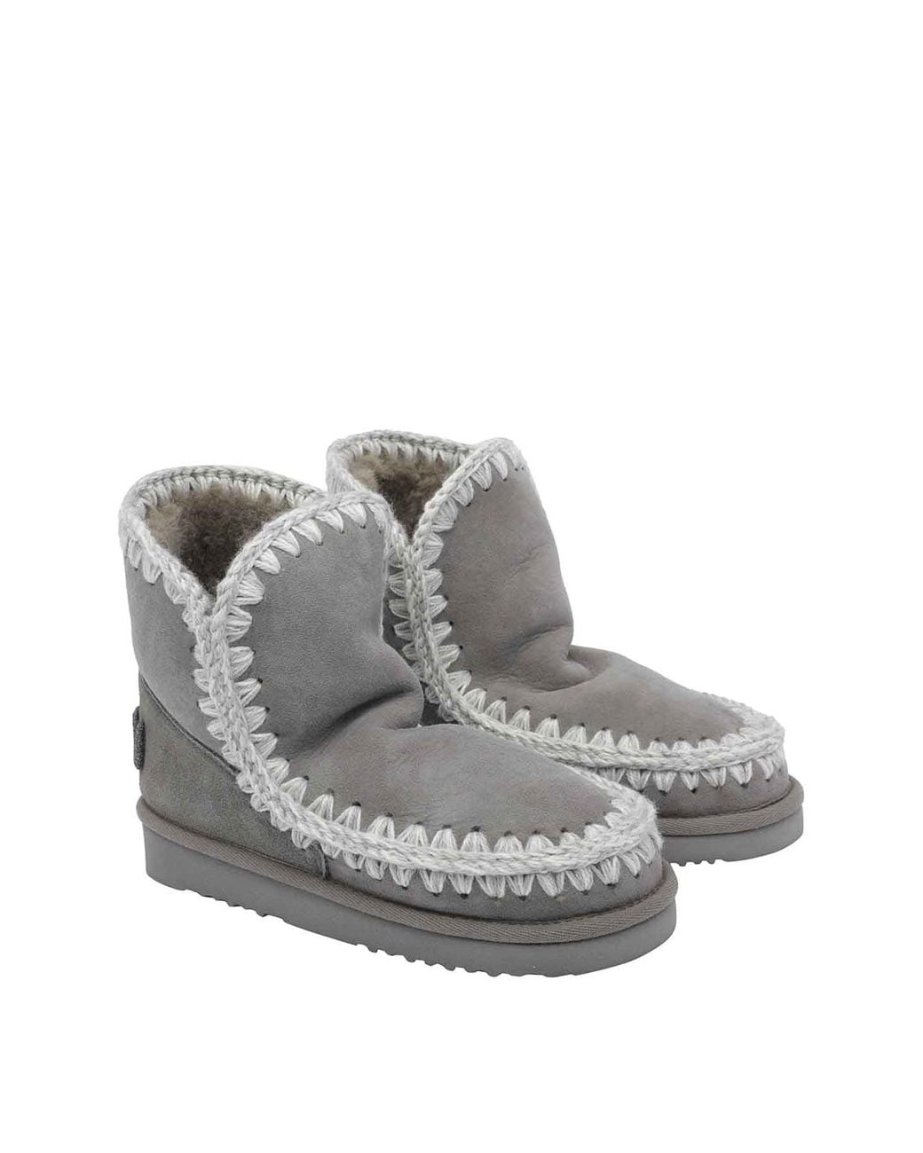 Mou Gray Eskimo Booties