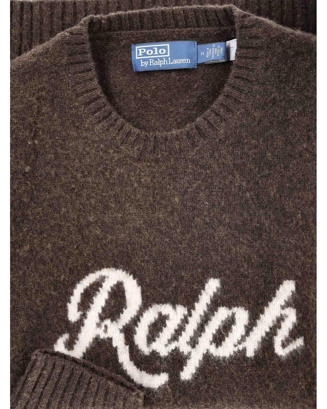 Polo Ralph Lauren Gray Sweater for men