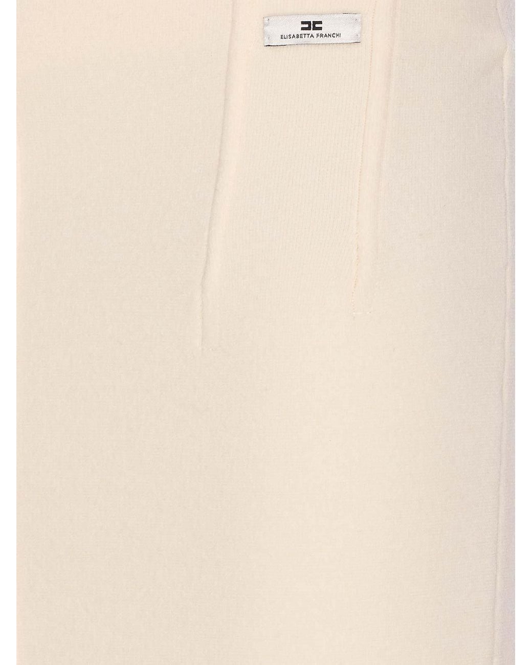 Elisabetta Franchi White Skirt